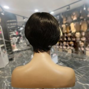 center wig machine made #27 wig remy hair h016