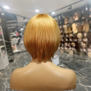 center wig machine made #30 wig remy hair h009