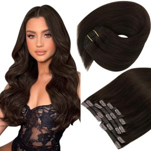 maady hair luxury asian raw hair straight clip in hair extensions