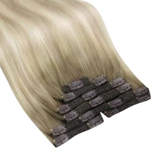 maady hair luxury asian raw hair straight clip in hair extensions