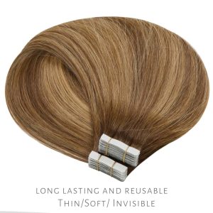 maady hair luxury asian raw hair tape in hair extensions