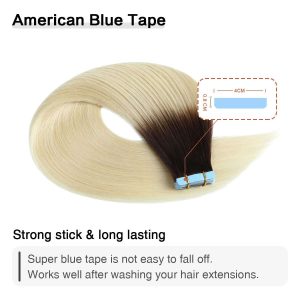 maady hair luxury asian raw hair tape in hair extensions
