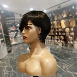 center wig machine made #27 wig remy hair h016