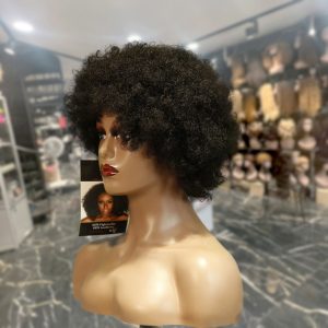 import placeholder for 10169832309069 center wig machine made black wig remy hair tc010