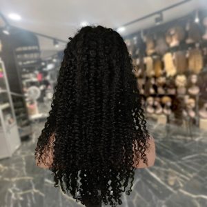 center wig 13x4 jerry curly lace front wig natural black remy hair