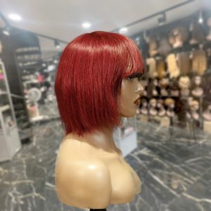 center wig machine made 99j wig remy hair h009