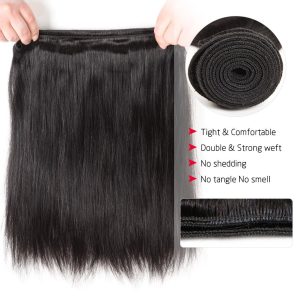 maady hair luxury remy hair black straight bundles brazilian weaving