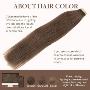 maady hair luxury asian raw hair #5 straight tape in hair extensions