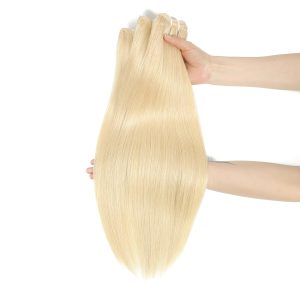 maady hair luxury asian raw hair #613 straight hair extensions