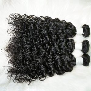 maady hair luxury remy hair black water wave bundles brazilian weaving