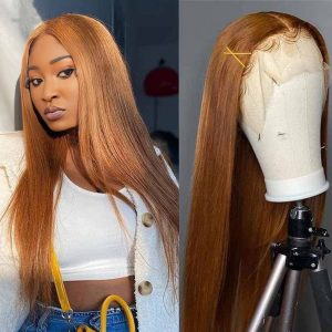 import placeholder for 10169785418061 center wig 13x4 straight lace front wig 30 brown 26 inch remy hair