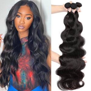 maady hair luxury remy hair black body wave bundles brazilian weaving