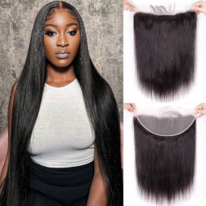 maady hair luxury remy hair 13x4 straight hd frontal