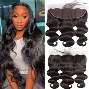 maady hair luxury remy hair 13x4 body wave hd frontal
