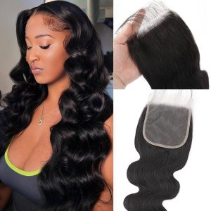 maady hair luxury remy hair 5x5 body wave closure