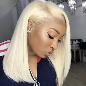 import placeholder for 10169829065037 center wig 13x4 straight bob lace front wig 613 remy hair